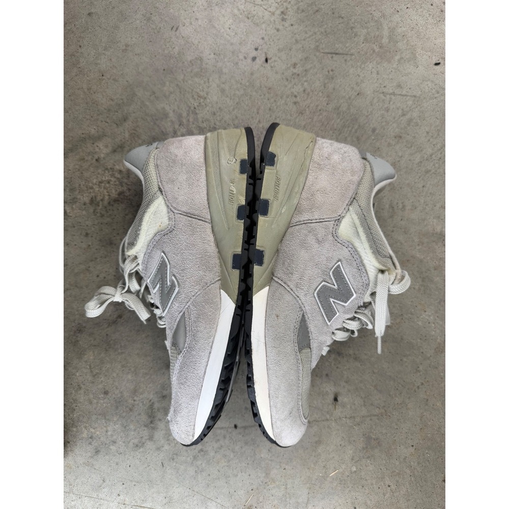 New Balance 580 Grey Suede Mesh Lifestyle Sneakers CM580GR Mens 8 4E Wide - Picture 6 of 8